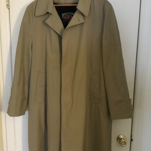 Botany rain coat, with removable winter liner, men's size 44R. - Picture 2 of 3